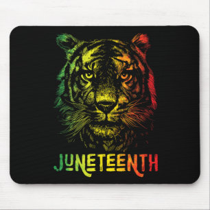 Mousepad Tiger Junetet Legal Black History African American
