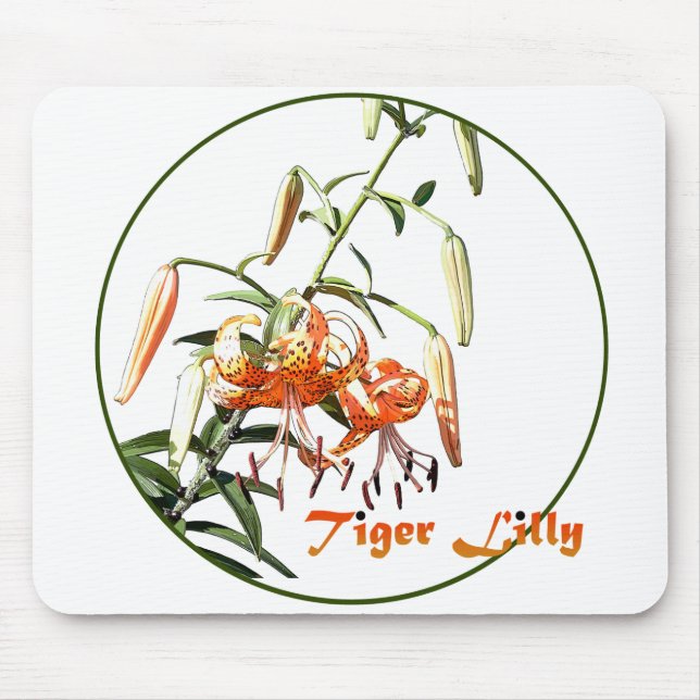 Mousepad Tiger Lilly (Frente)