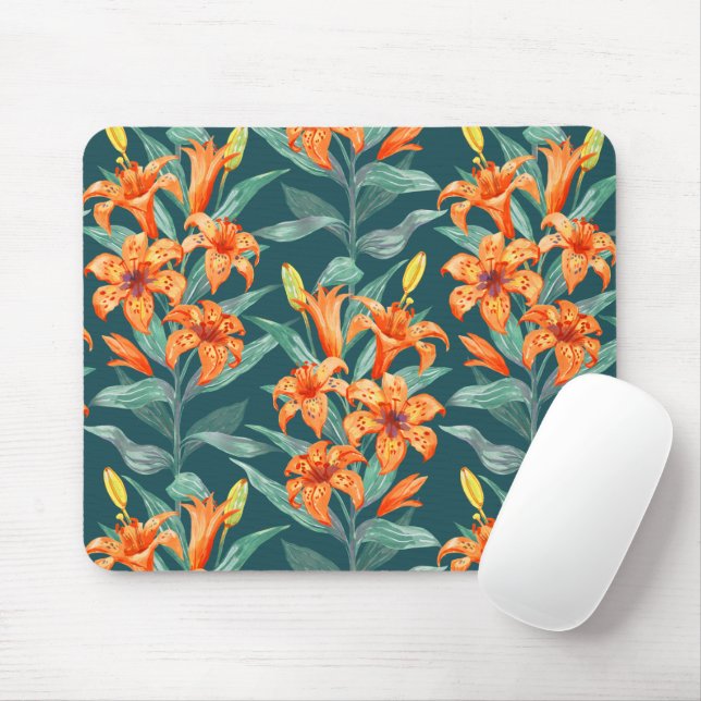 Mousepad Tiger Lily (Com mouse)