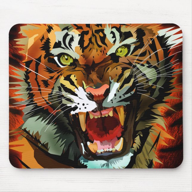Mousepad Tiger Roar (Frente)
