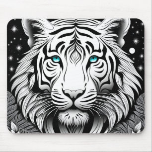 Mousepad Tigre Branco