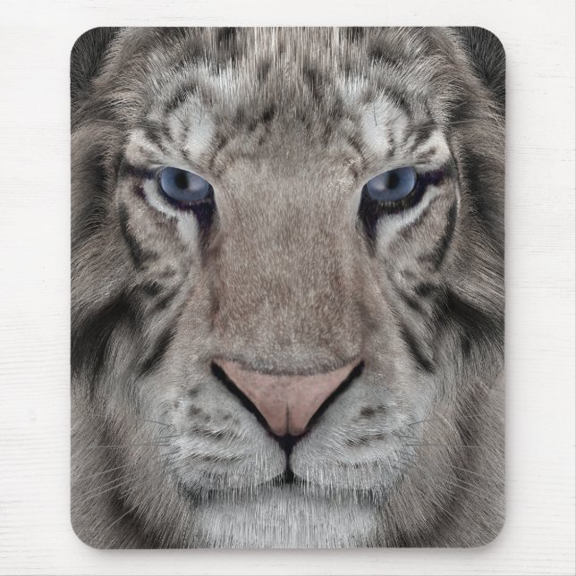 Mousepad Tigre Branco (Frente)