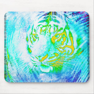 Mousepad Tigre Colorido