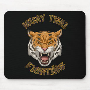 Mousepad Tigre de Muay Thai - Boxe Tailandesa e Kickboxing