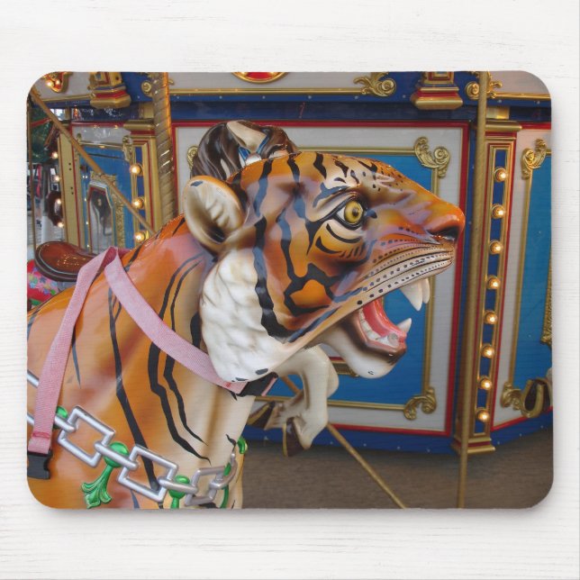 Mousepad Tigre do carrossel (Frente)