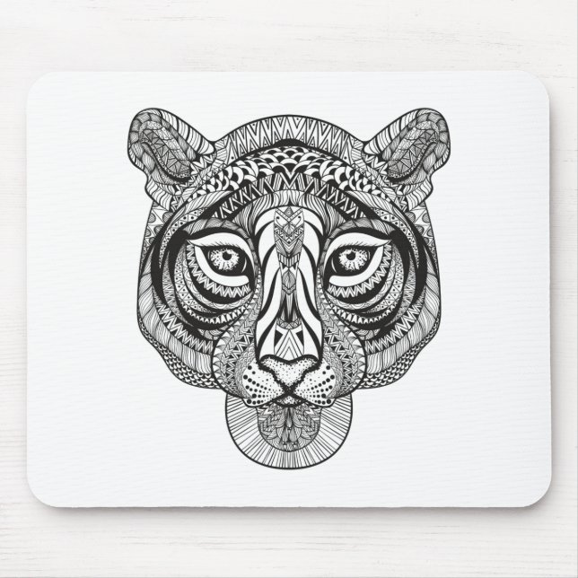 Mousepad Tigre do estilo (Frente)