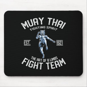 Mousepad Tigre Muay Thai - Presente de Boxe Tailandês e Kic