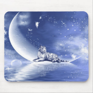Mousepad Tigre na lua