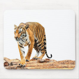 Mousepad Tigre selvagem em um registro