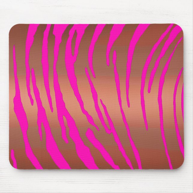 Mousepad Tigres Metálicos Tigres Pinks (Frente)