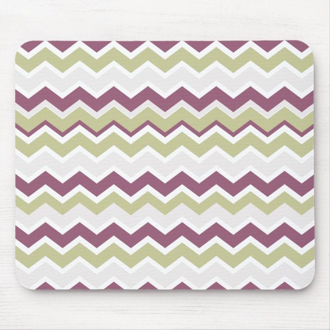 Mousepad Tijolo Chevron Monograma (Frente)