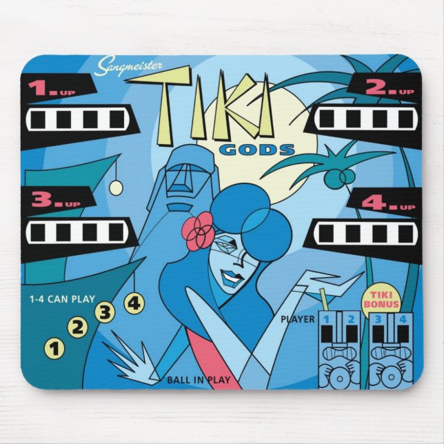 MOUSEPAD TIKI GODS (Frente)