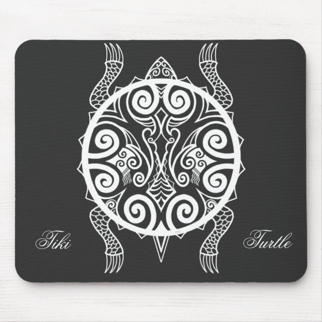 Mousepad Tiki Turtle Tattoo (Frente)