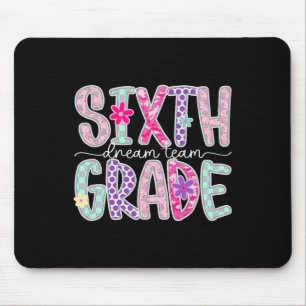 Mousepad Time da Sonho do Sexto Ano Feminino Floral Profess