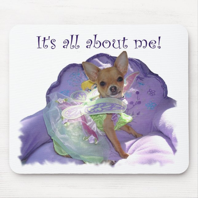 Mousepad Tinkerbell "é toda sobre mim! " (Frente)