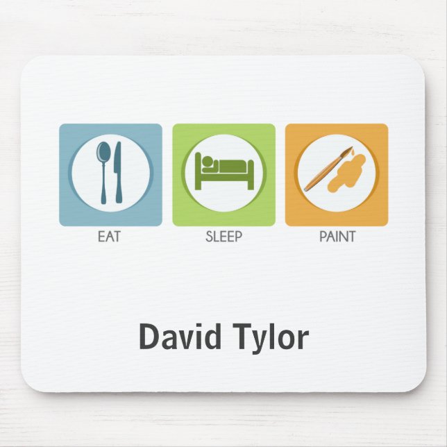 Mousepad Tinta do sono (Frente)