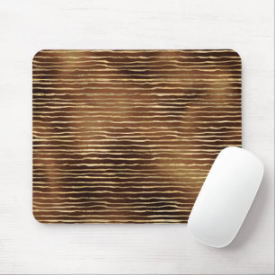 Mousepad Tinta Spray Marrom Bronze Dourado Horizontal