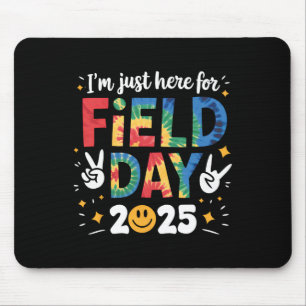 Mousepad Tinta Tie Dye Só Estou Aqui Para o Dia de Campo 20