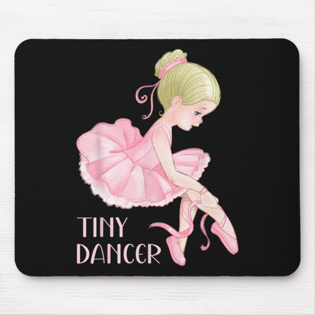 Mousepad Tiny Dancer Ballerina Balé Garota Dançando Criança (Frente)