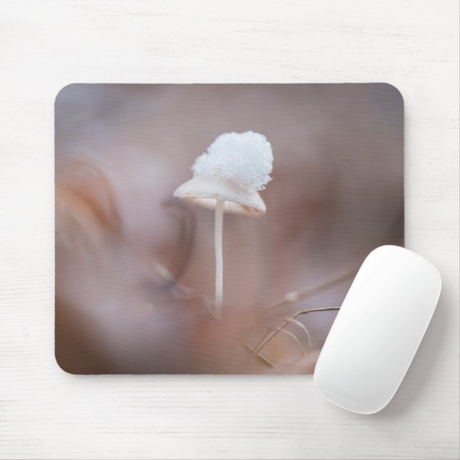 Mousepad Tiny Mushroom Nature Foto (Com mouse)