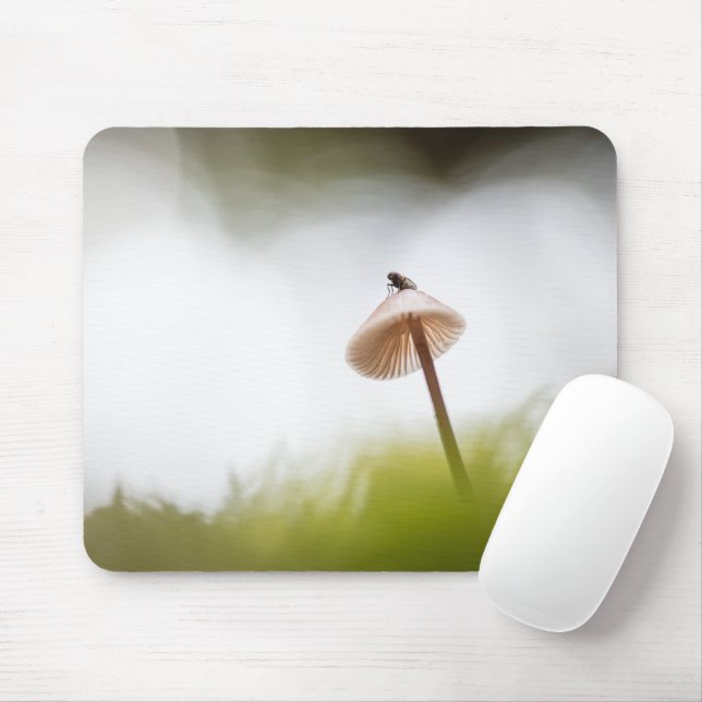 Mousepad Tiny Mushroom Nature Foto (Com mouse)