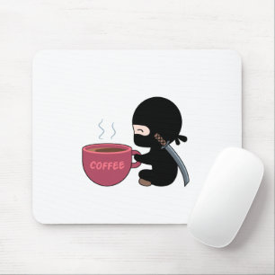 Mousepad Tiny Ninja com Mug de Café Grande