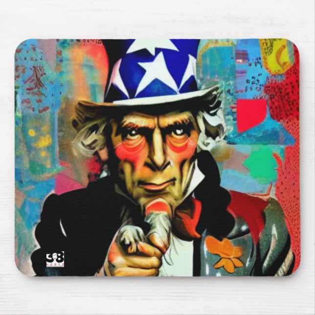 Mousepad Tio Americano Sam (Frente)