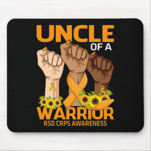 Mousepad Tio De Mão De Um Guerreiro RSD Sensibilização Para
