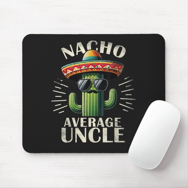 Mousepad Tio Não Médio Dia dos Pais  (Com mouse)