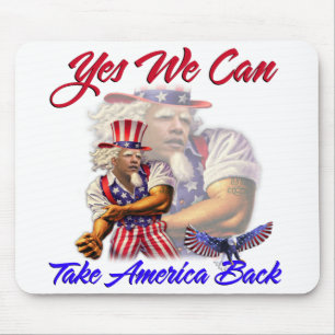 Mousepad Tio Obama, sim nós podemos retirar o americano