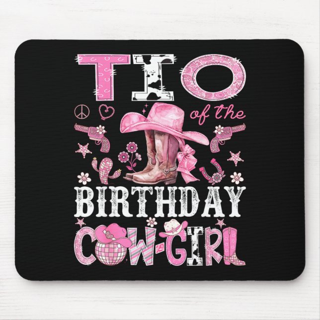 Mousepad Tio Of The Birthday Cow-girl Nk Disco Rodeo Tio  (Frente)