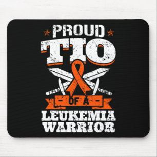 Mousepad Tio Orgulhoso De Um Guerreiro De Leucemia Tio Sens