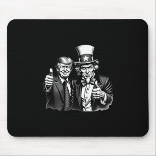 Mousepad Tio Sam Donald Trump Selfie Polegar Para Cima Roup