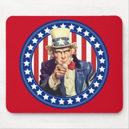 Mousepad Tio Sam Stars and Stripes