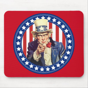 Mousepad Tio Sam Stars and Stripes