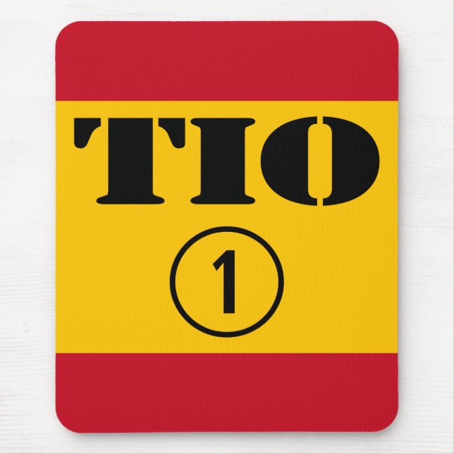 Mousepad Tios espanhóis: ONU de Tio Numero (Frente)