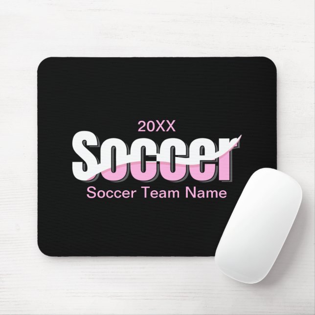 Mousepad Típica de futebol Abstrato de arte moderna (Com mouse)