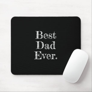 Mousepad Típica Desenhada Mão do Melhor Pai Negra