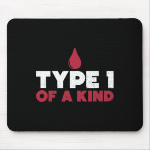 Mousepad Tipo 1 De Um Tipo De Sensibilização Para A Diabete
