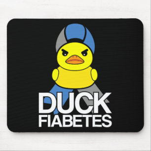 Mousepad Tipo 1 Diabetes T1D Duck Fiabetes Para Diabetes Aw