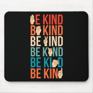 Mousepad Tipo de linguagem gestual surda-muda