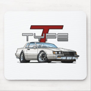 Mousepad Tipo T branco BUICK