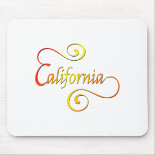 Mousepad Tipografia da Califórnia