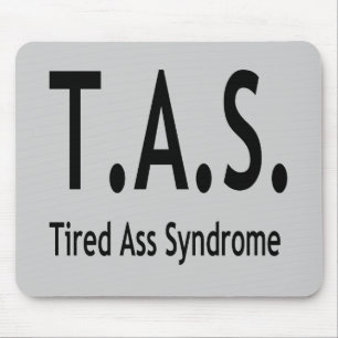 Mousepad Tipografia da Síndrome Encantada Encantada