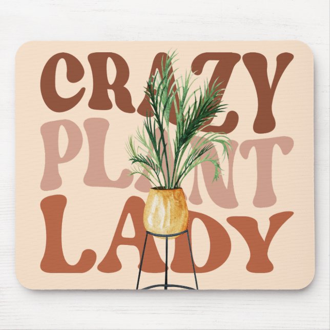 Mousepad Tipografia de Plantas de Vidro-Dama (Frente)