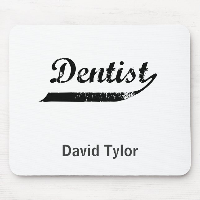 Mousepad Tipografia Dentista (Frente)