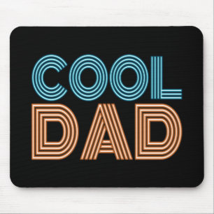 Mousepad Tipografia Neon do Dia de os pais legal   Mouse Pa