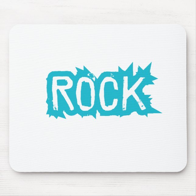 Mousepad Tipografia Rock (Frente)