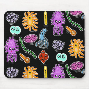 Mousepad Tipos De Bactérias