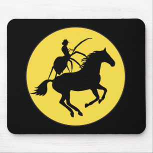 Mousepad Tipos engraçados do substantivo dos PONA de SPIDO